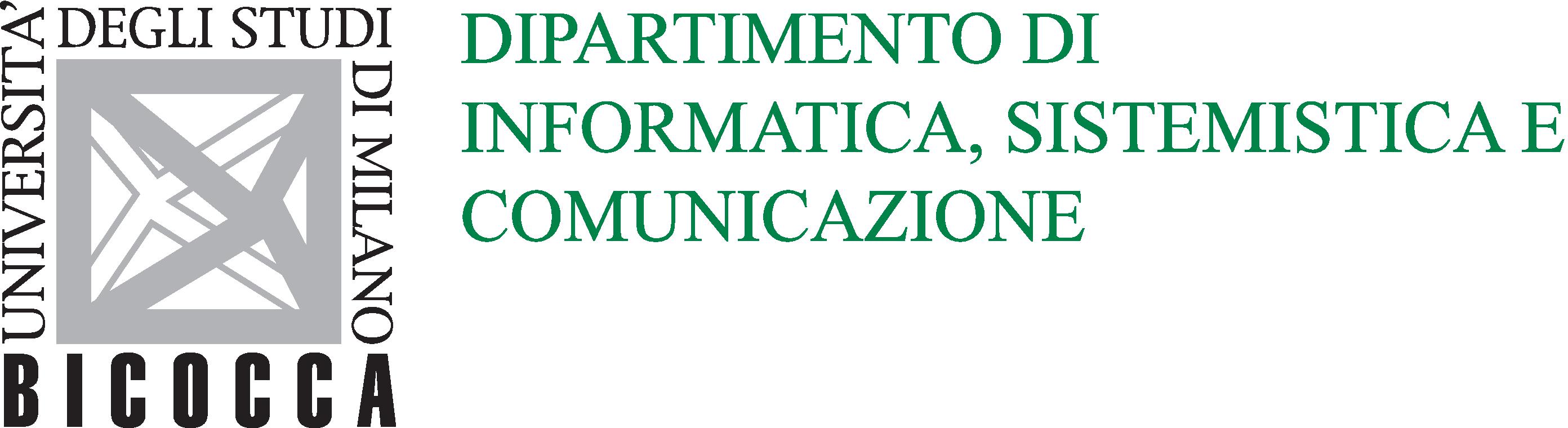 Department of Informatics, Systems and Communication, University of Milano-Bicocca, Italy